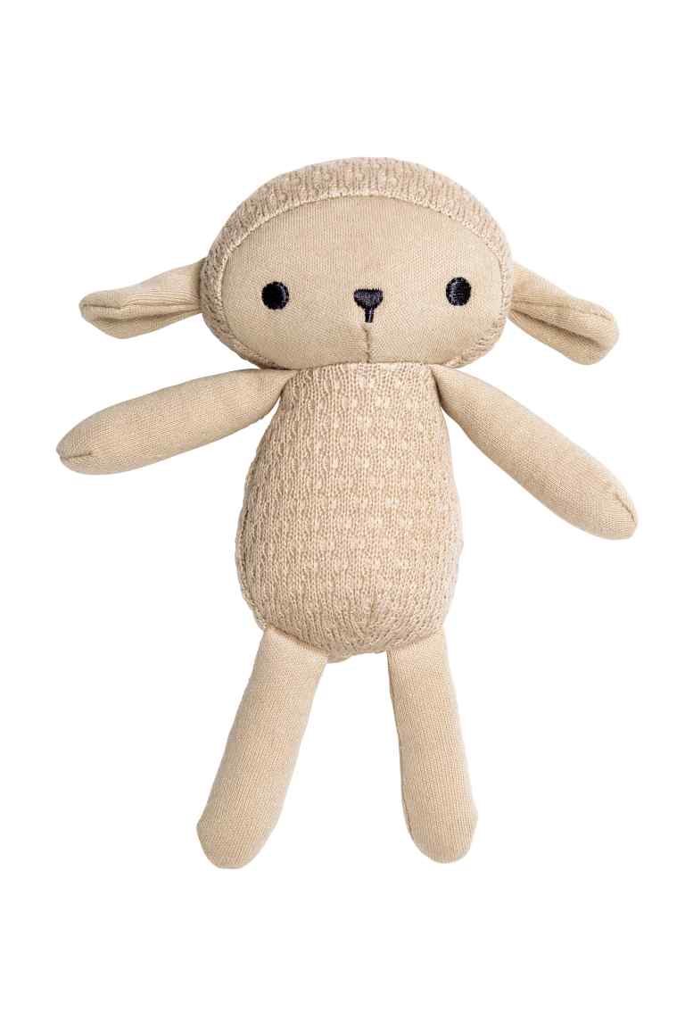 Knitted soft toy